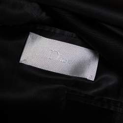 Dior Black Cashmere Coat Jacket S