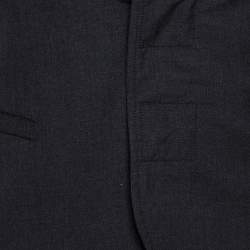 Pre Owned Dior Black Wool Hooded Vest XS