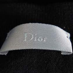 Pre Owned Dior Homme Black Wool Crewneck Sweater L  