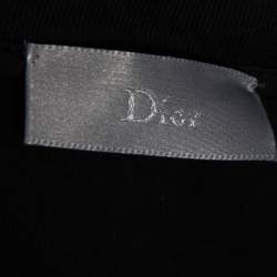 مملوكة مسبقًا Dior Homme Black Cotton Graphic Print Crewneck T-Shirt L