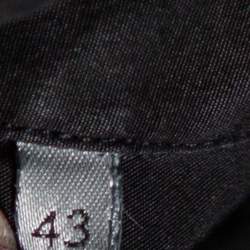 Pre Owned Dior Homme Black Cotton Button Front Shirt XXL