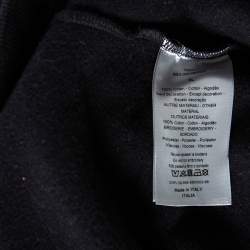 Pre Owned Dior Black Knit Dior Et Moi Embellished  Crew Neck Sweatshirt XL