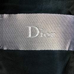Dior Homme Black Wool Button Front Hooded Jacket M