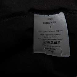 Pre Owned Dior Homme Black Cotton Atelier Print Crew Neck T Shirt S