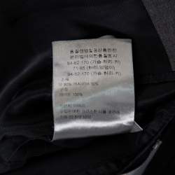 Dior Grey Wool Single Breasted Blazer S
