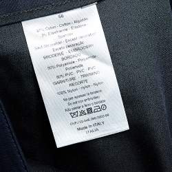 Pre Owned Dior Homme Navy Blue Cotton Gabardine Cargo Pants XXXL