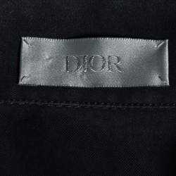 Dior Navy Blue Cotton Pocket Detail Button Front Shirt M