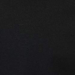 Dior Black Cotton Pique Logo Tape Trim Detailed Polo T-Shirt L