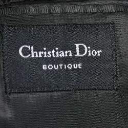 Pre Owned Dior Boutique Black Super 150's Wool Blazer XL