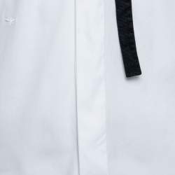Dior White Cotton Long Sleeve Button Front Shirt S