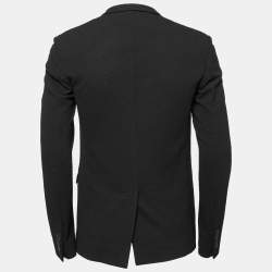 Dior Back Wool & Cotton Single Breasted Blazer XS