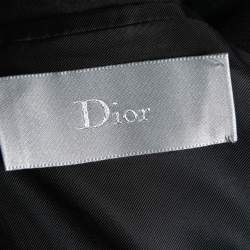 Dior Back Wool & Cotton Single Breasted Blazer XS