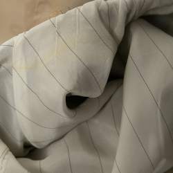 Christian Dior Vintage Cream Wool & Silk Single-Breasted Blazer XL