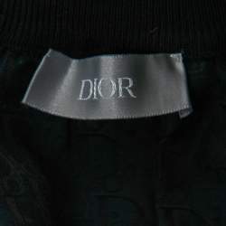 Dior Navy Blue Cotton Crewneck T-Shirt M