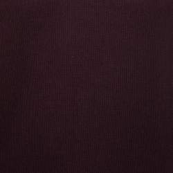 Pre Owned Dior Homme Plum Purple Wool V-Neck Jumper M