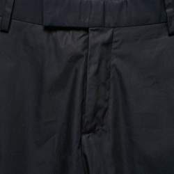 Pre Owned Dior Navy Blue Cotton Shorts S