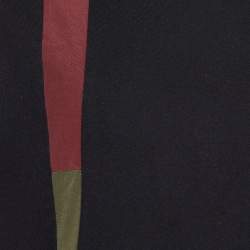 Dior Homme Black Cotton Knit Trim Detail T-Shirt L