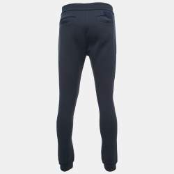 Dior Navy Blue Jersey Jogger Pants M