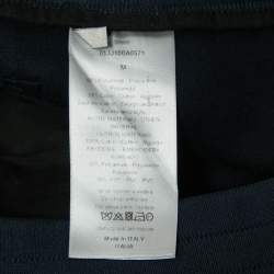 Dior Navy Blue Jersey Jogger Pants M