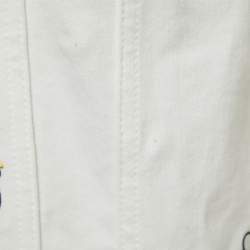 Dior X Kaws White Bee Embroidered Denim Jacket 2XL