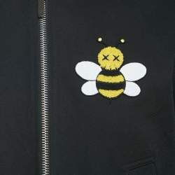 Dior X Kaws Black Bee Embroidered Denim Jacket L
