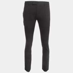 Dior Homme Black Tailored Trousers XL