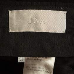 Dior Homme Black Tailored Trousers XL