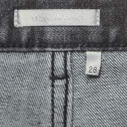 Dior Homme Grey Denim Slim Regular Jeans S Waist 28"