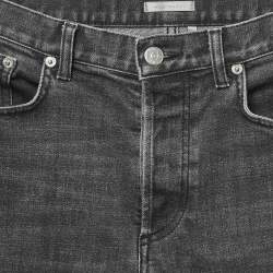Dior Homme Grey Denim Slim Regular Jeans S Waist 28"