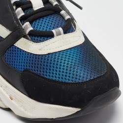 Dior Multicolor Leather and Mesh B22 Low Top Sneakers Size 45