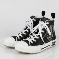 Dior Oblique Canvas B23 High Top Sneakers Size 40