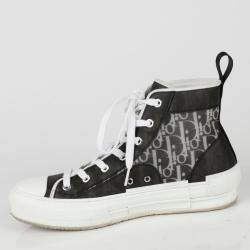 Dior Oblique Canvas B23 High Top Sneakers Size 40