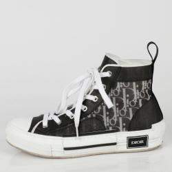 Dior Oblique Canvas B23 High Top Sneakers Size 40