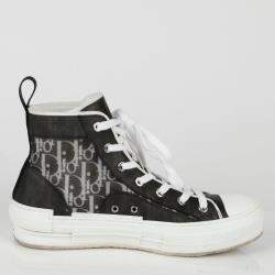 Dior Oblique Canvas B23 High Top Sneakers Size 40