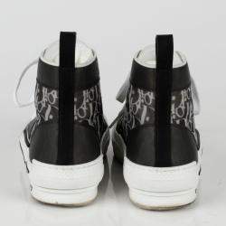 Dior Oblique Canvas B23 High Top Sneakers Size 40