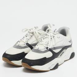 Dior Multicolor Mesh And Leather B22 Low Top Sneakers Size 46