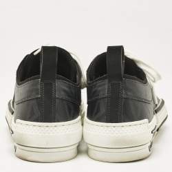 Dior Black Canvas B23 Lace Up Sneakers Size 40