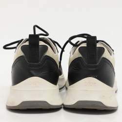 Dior Black Leather and Mesh B25 Low Top Sneakers Size 41