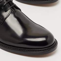 Dior Black Leather Lace Up Derby Size 44