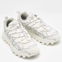 Dior White/Grey Mesh and Rubber B31 Runner Chunky Sneakers Size 43