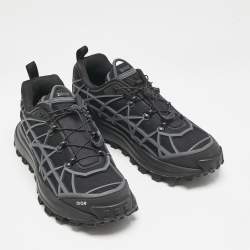 Dior Black/Grey Mesh and Rubber B31 Runner Chunky Sneakers Size 43