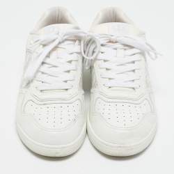 Dior White Leather b27 Low Top Sneakers Size 42.5