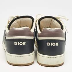 Dior Multicolor Canvas and Leather B27 Low Top Sneakers Size 42