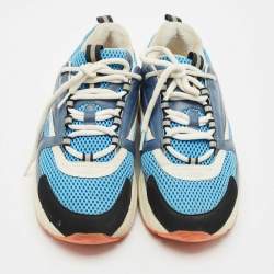 Dior Multicolor Leather and Mesh B22 Low-Top Sneakers Size 42