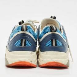 Dior Multicolor Leather and Mesh B22 Low-Top Sneakers Size 42