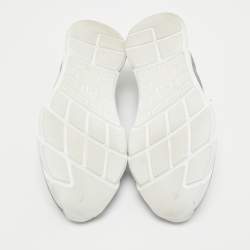Dior Grey Fabric B28 Socks Sneakers Size 40.5            