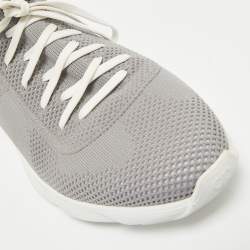 Dior Grey Fabric B28 Socks Sneakers Size 40.5            