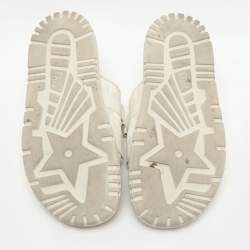 Dior Cream Quilted Leather Mules Size 41