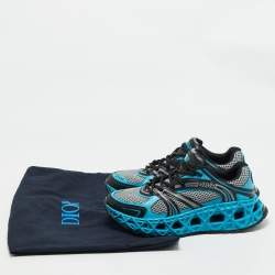 Dior Grey/Black Mesh and Rubber B35 NXXT Sneakers Size 42