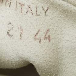 Pre Owned Dior Green Oblique Mesh and Rubber B23 Sneakers Size 44